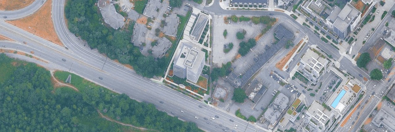 The Sentinal aerial view