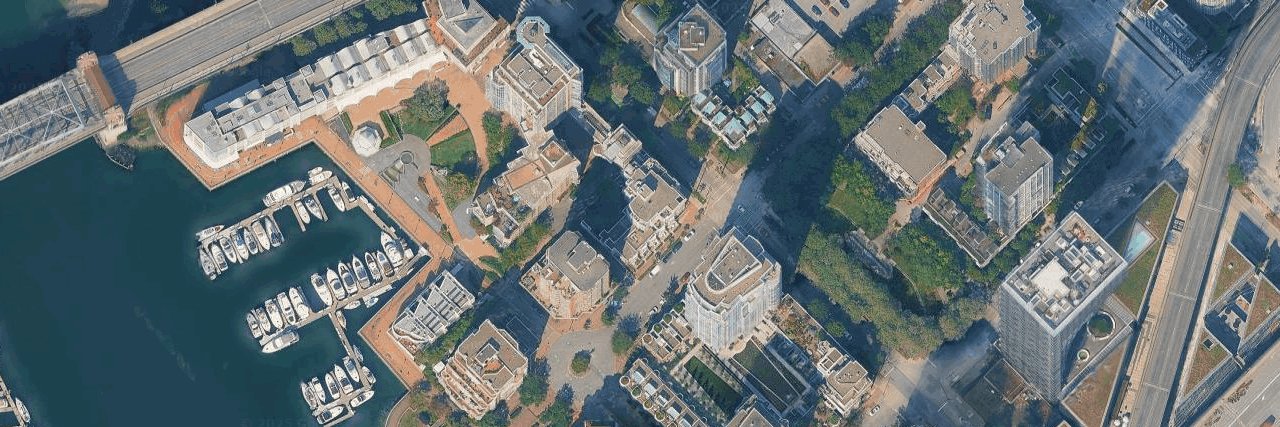 Meridian aerial view