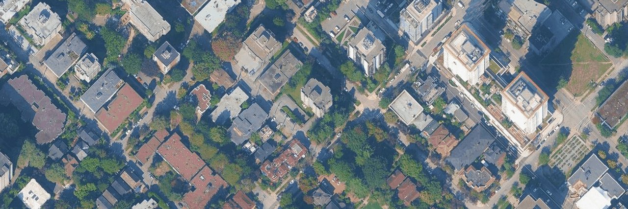 Haro Place aerial view