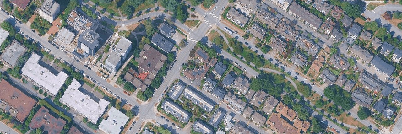 St Georges Court aerial view