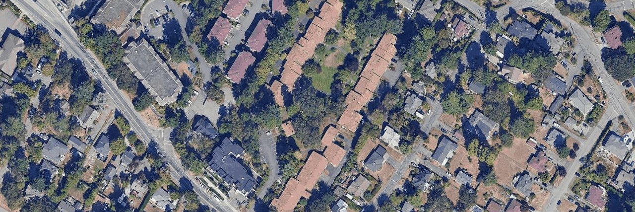 Village Grove aerial view