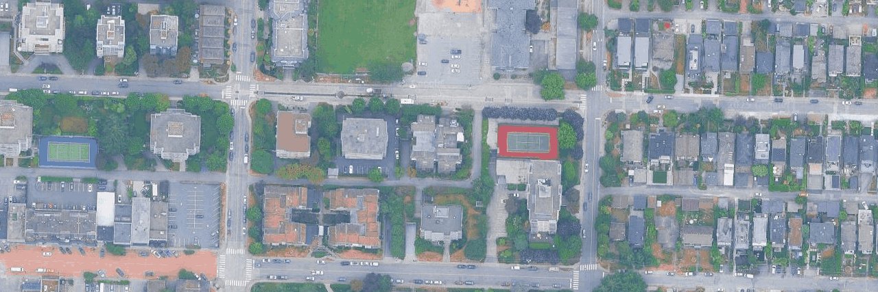 Duchess Lane aerial view