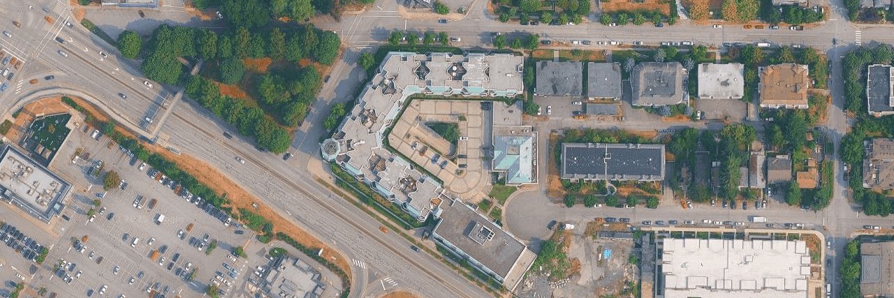 Shaughnessy Square aerial view