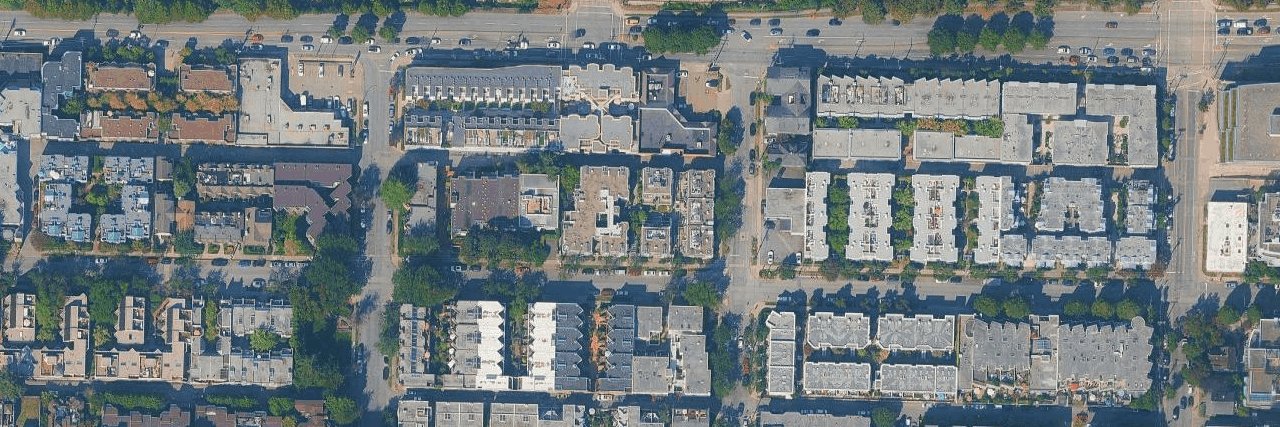 The Fountains aerial view
