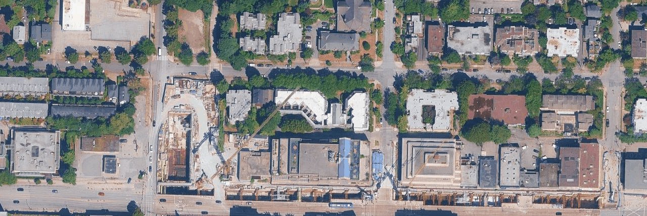 Augustine Gardens aerial view