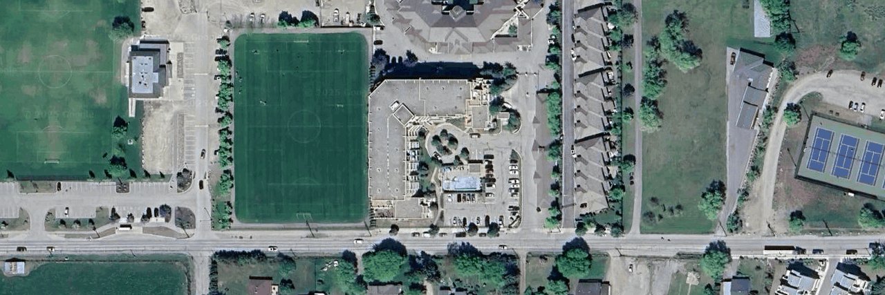 aerial view