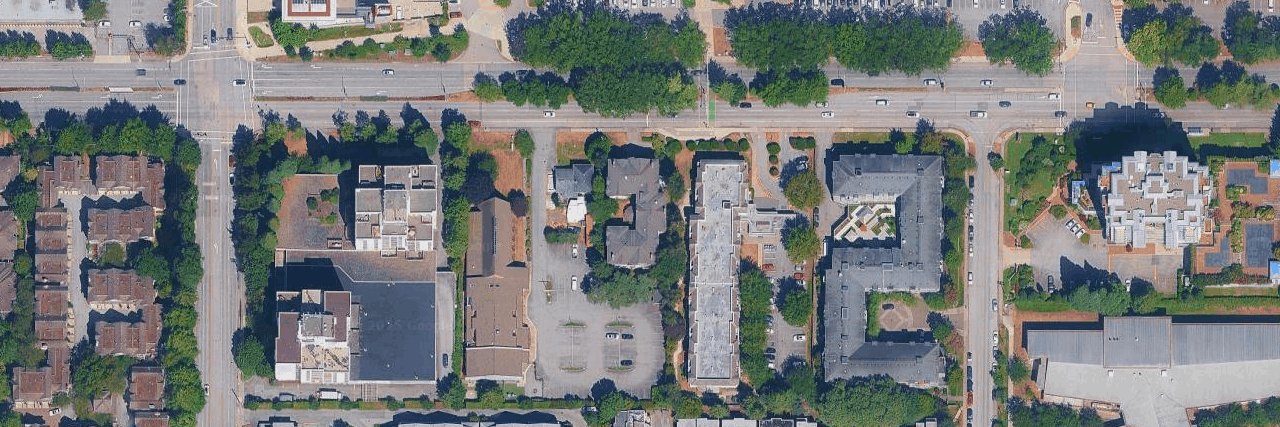 Parkview Court aerial view