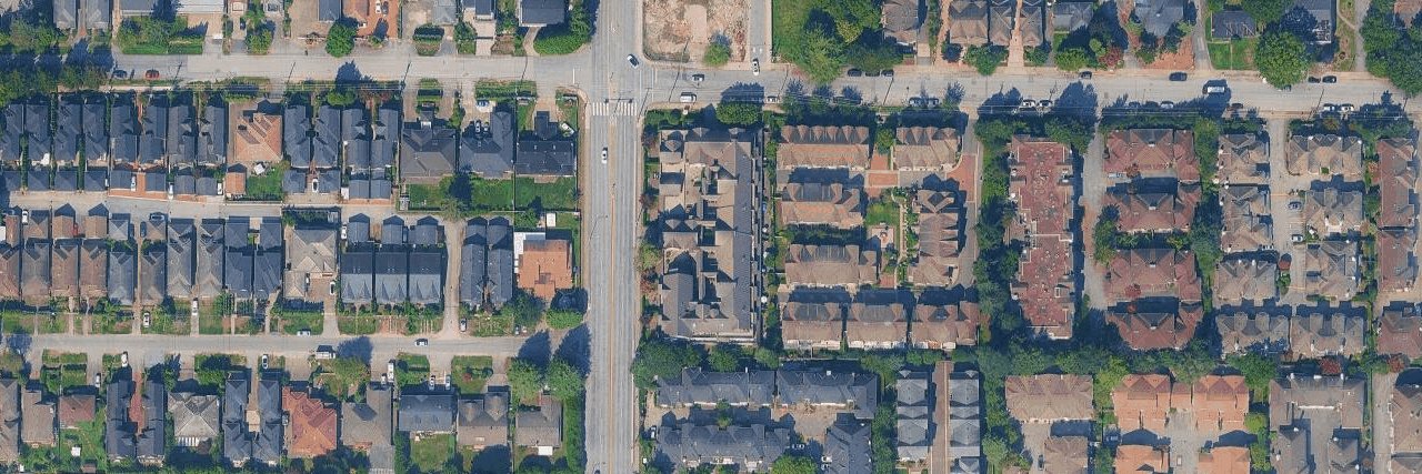 Kingsland Garden aerial view