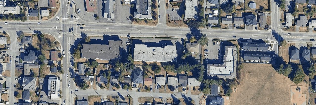 Silverwood Manor aerial view