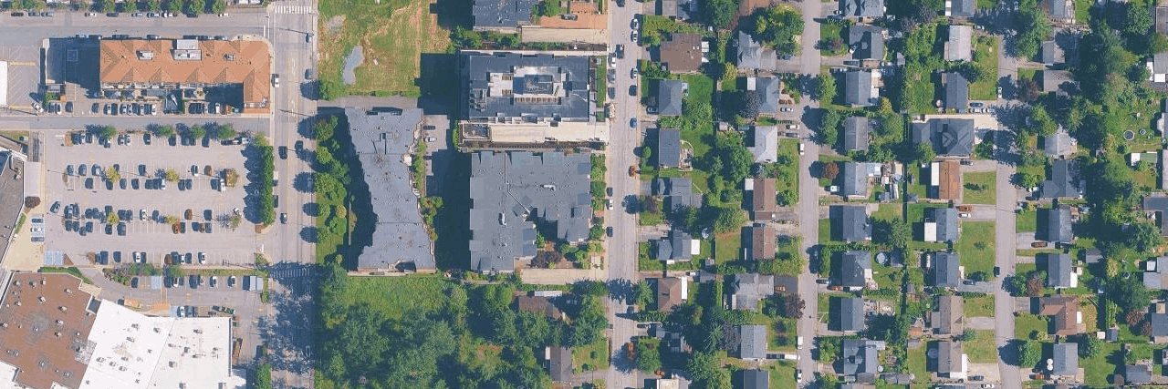 Wellington Station aerial view