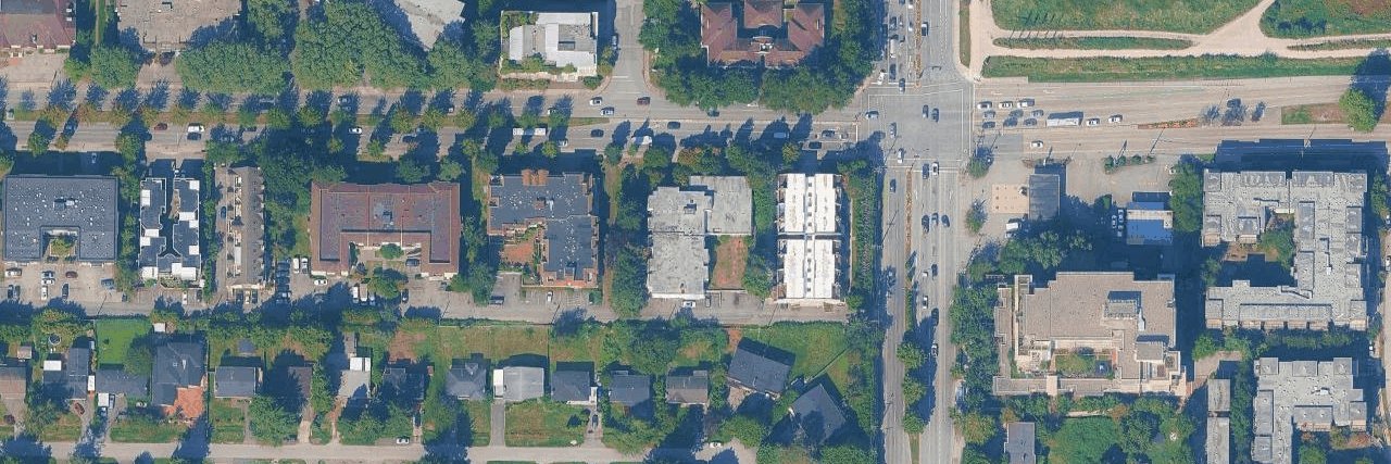 Pinecrest Manor aerial view