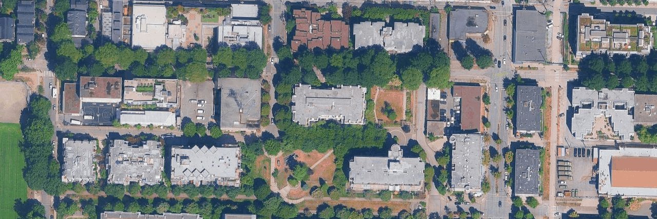 Connaught Place aerial view