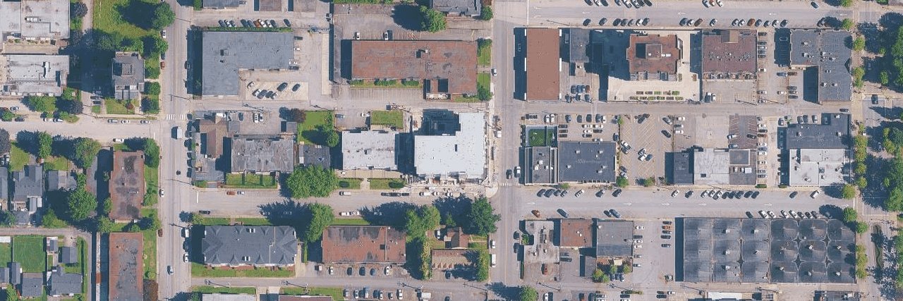aerial view