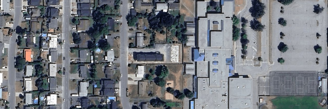 Ferns aerial view