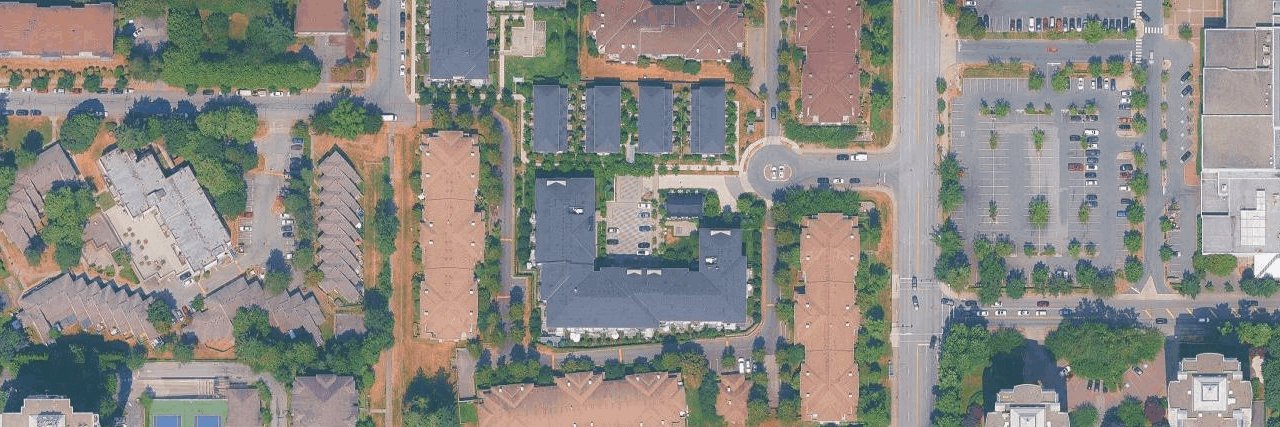 Guildhouse South aerial view