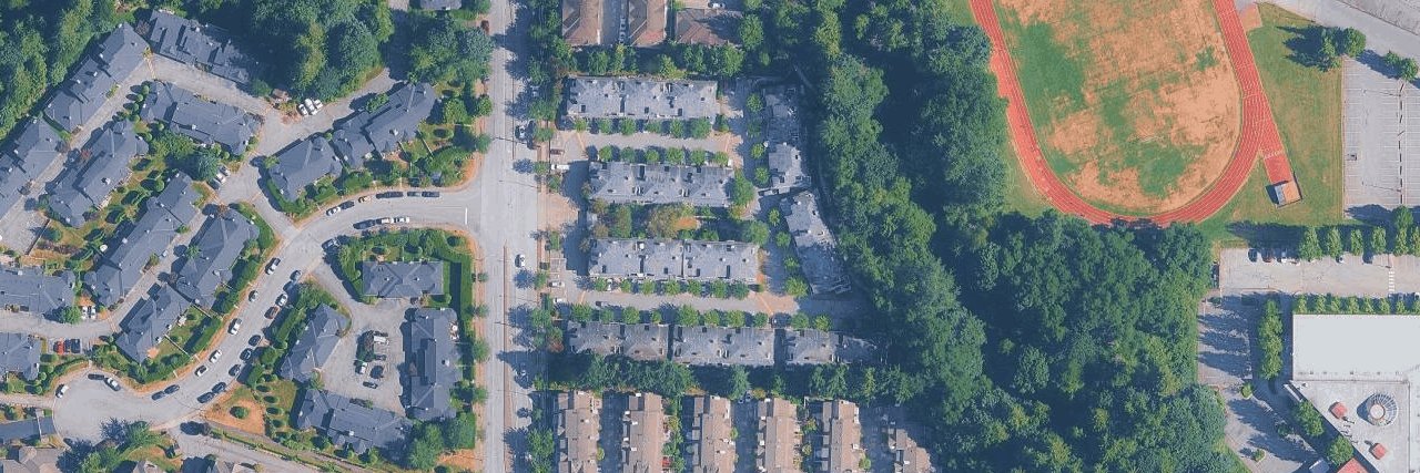 Hunters Run aerial view