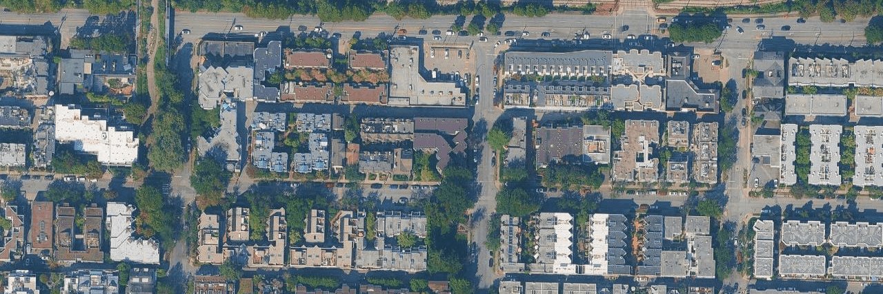 Willow Mews aerial view