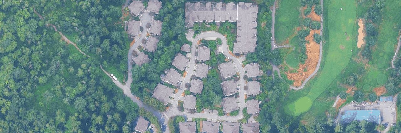 Strathaven aerial view