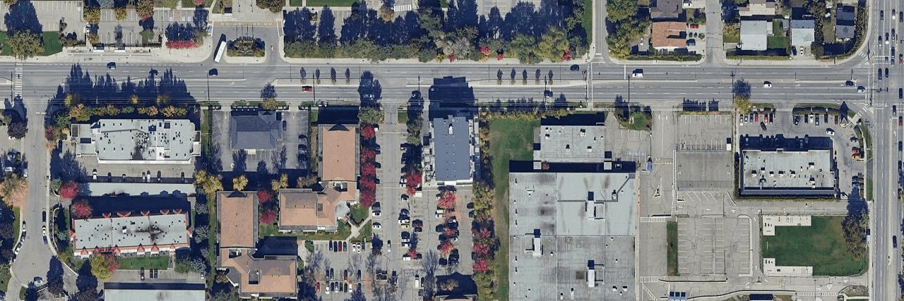 aerial view