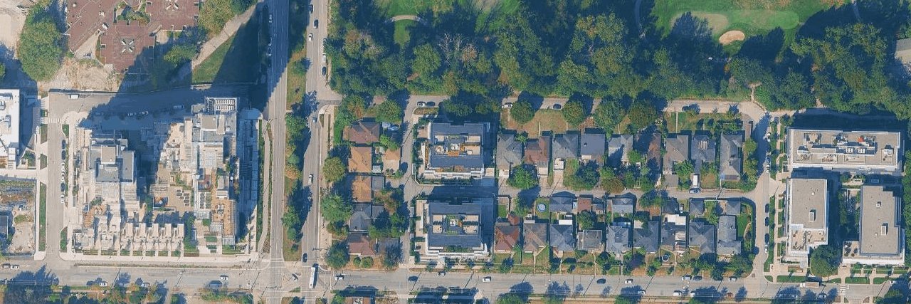 Park House North aerial view