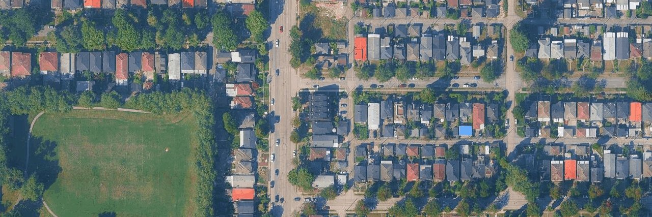 Nanaimo Heights aerial view