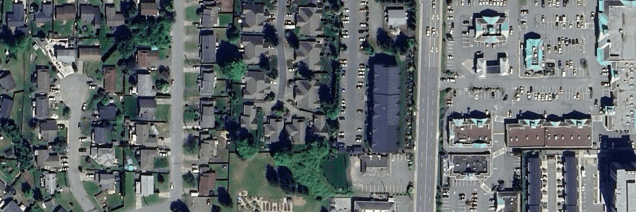 Merecroft Landing aerial view