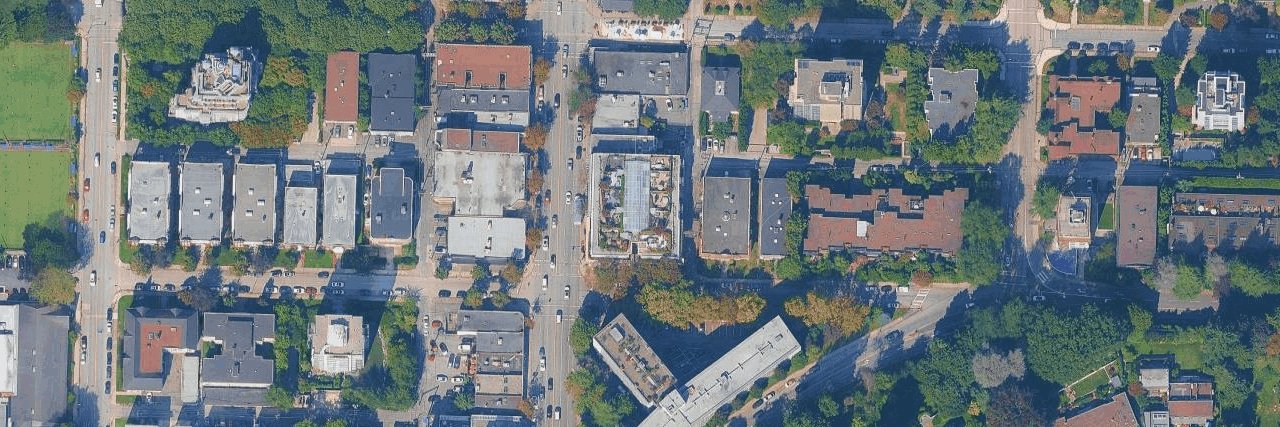 Shaughnessy Mansions aerial view