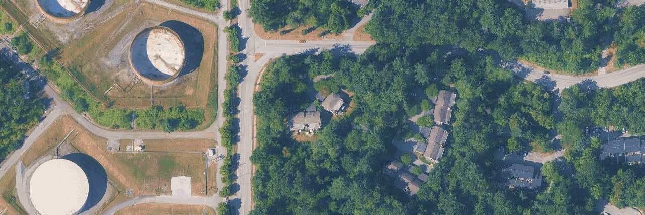 Hanley Estates aerial view