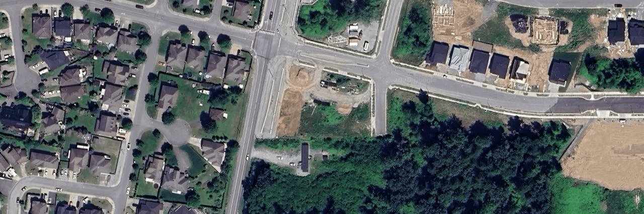 Westminster Plateau aerial view