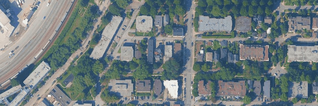 The Emerson aerial view