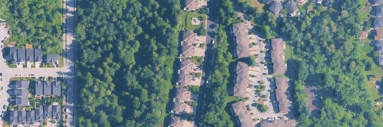 Cottonwood Terrace aerial view