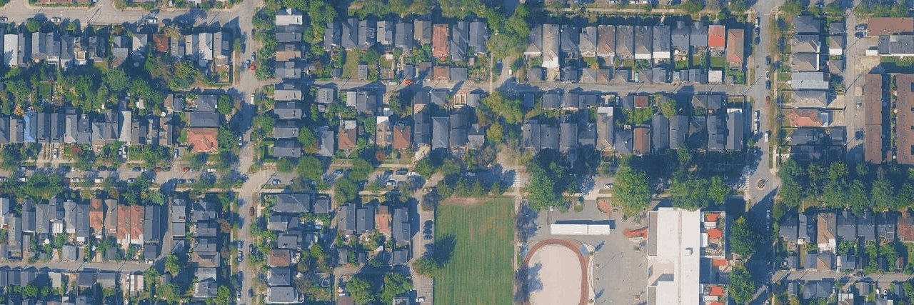aerial view