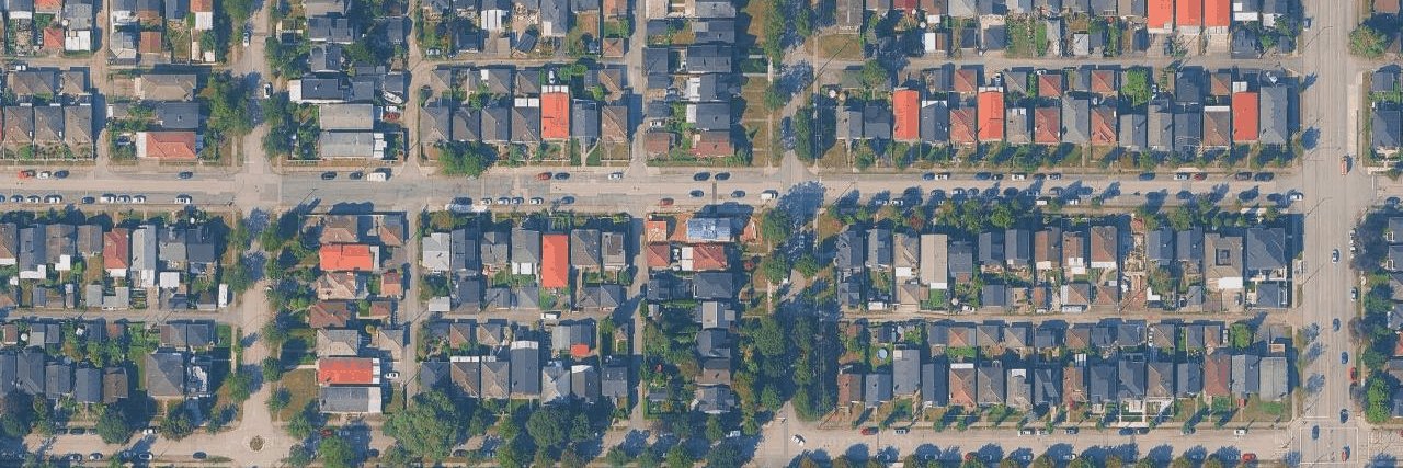 aerial view