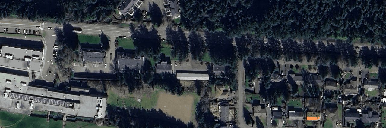 THE WHITE HOUSE aerial view