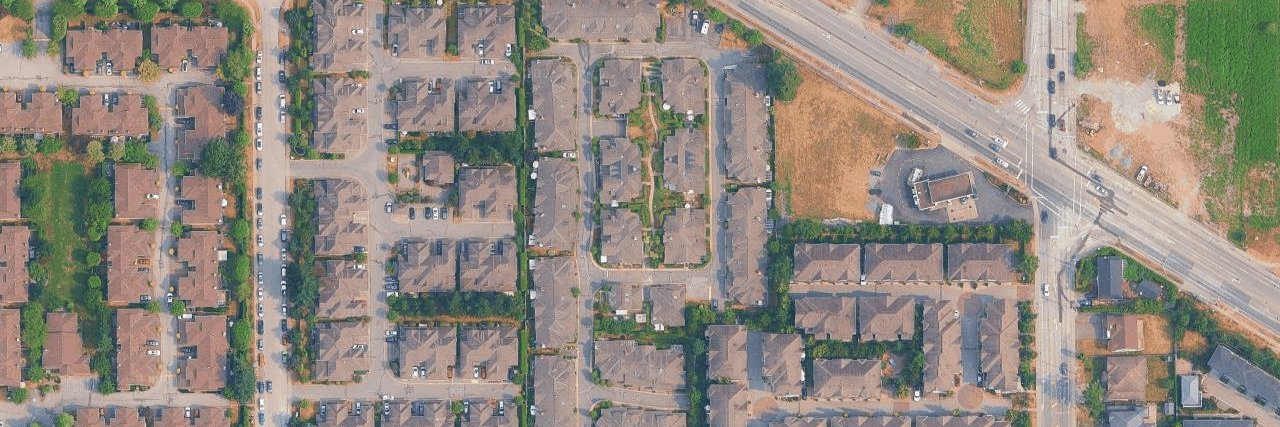 Hampton Woods aerial view