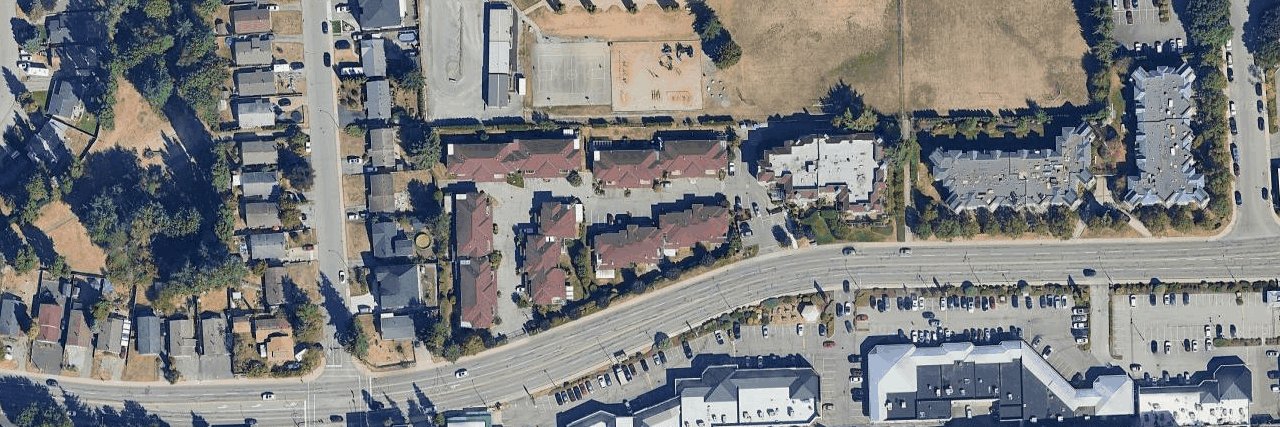 Canterbury Gate aerial view