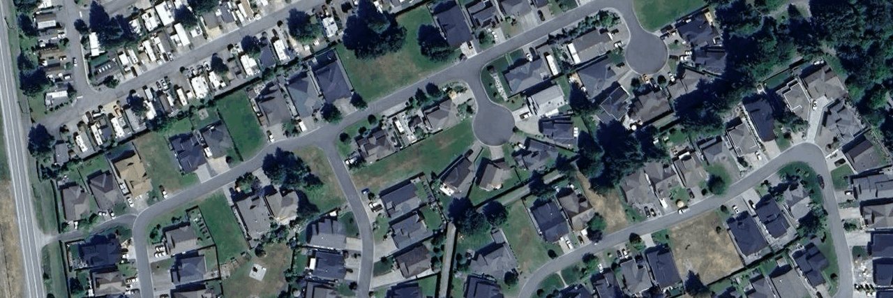 River Reach Estates aerial view