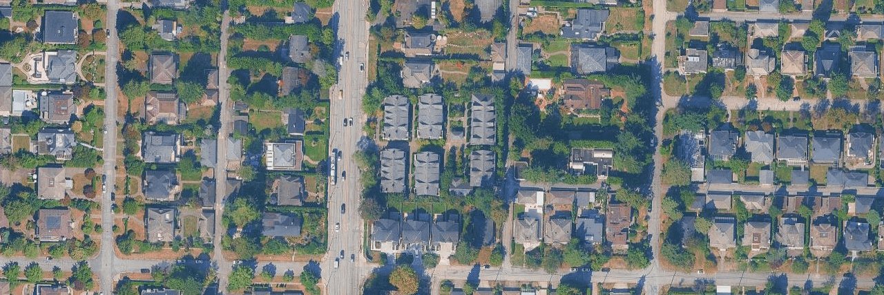 Granville Mews aerial view