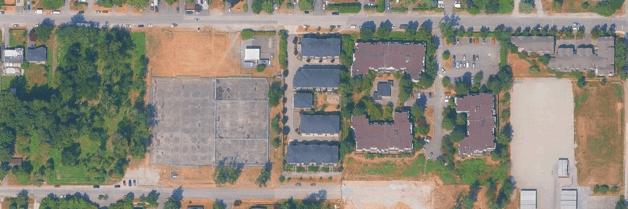 Park Place Village aerial view