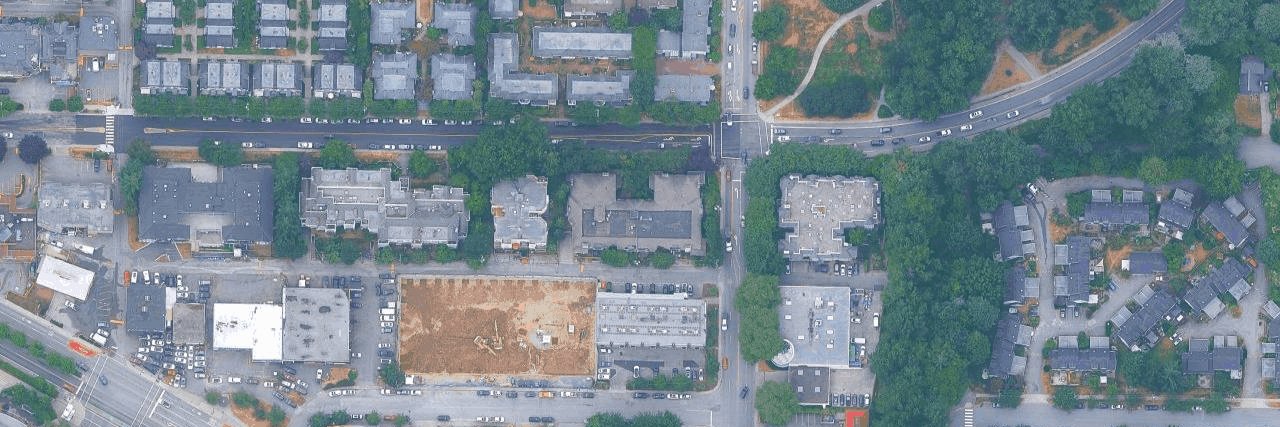 Panorama Court aerial view