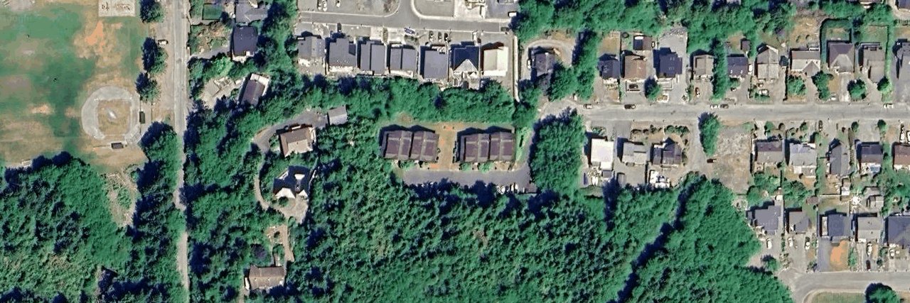 Parallel 49 aerial view