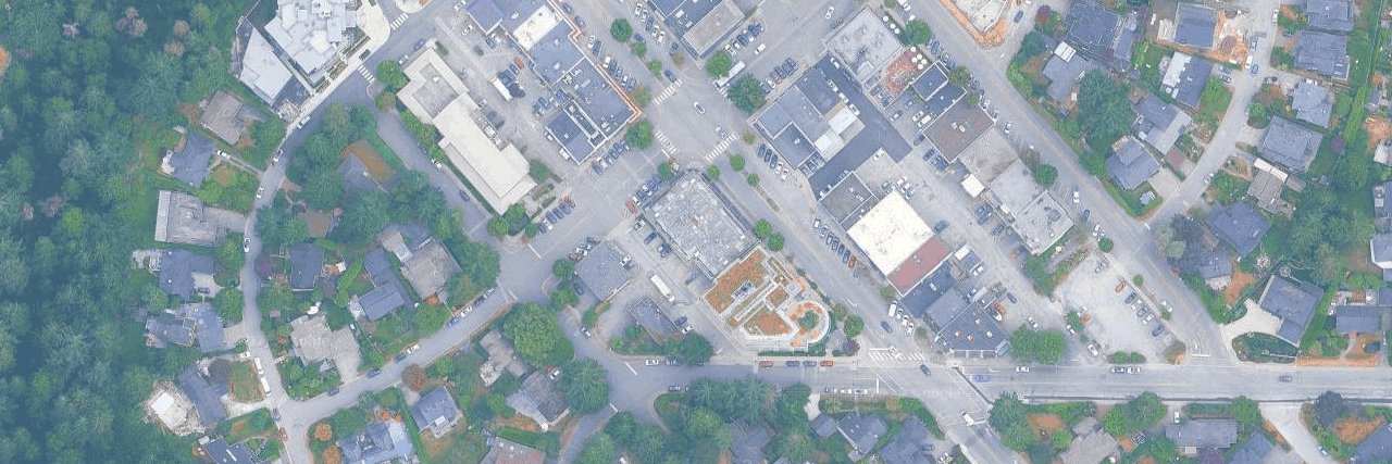 Highland House aerial view