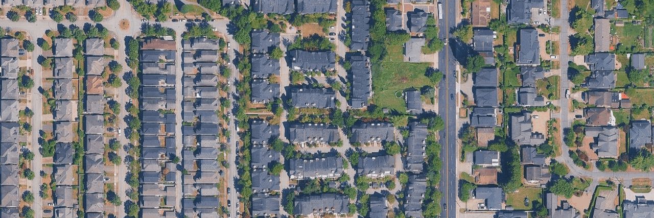 Stanford Place aerial view