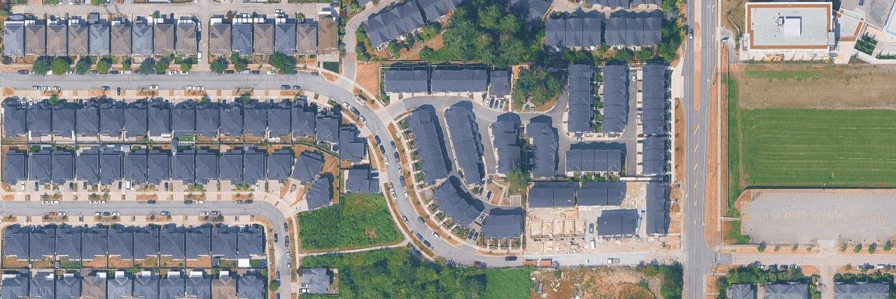 Bell Green Park aerial view