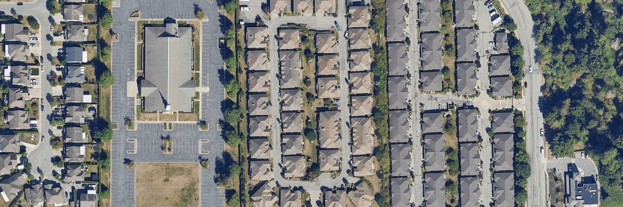 Westside Park Estates aerial view