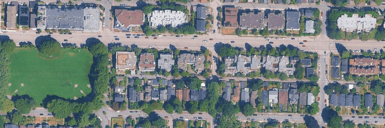 Point Grey Estates aerial view