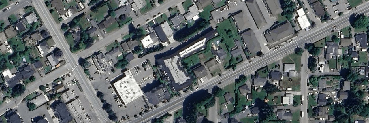 The Adrianna aerial view