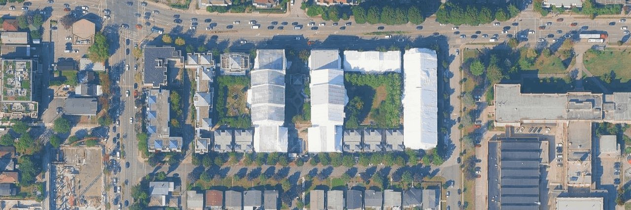 Gardenia Villa aerial view