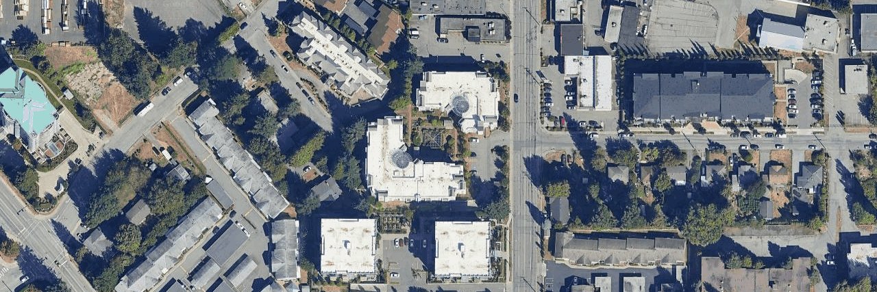 The Maples aerial view