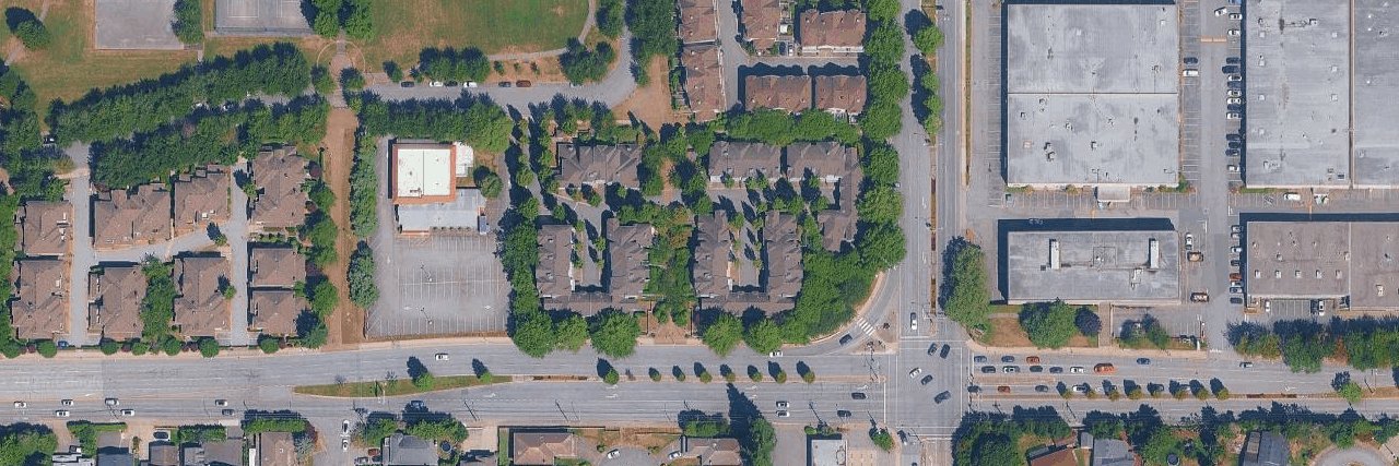 Dover Gardens aerial view